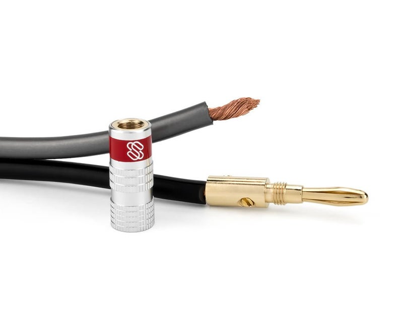 Sewell Silverback Banana Plugs, 24k Gold Dual Screw Lock Speaker Connector, 12 Pairs - Image 5